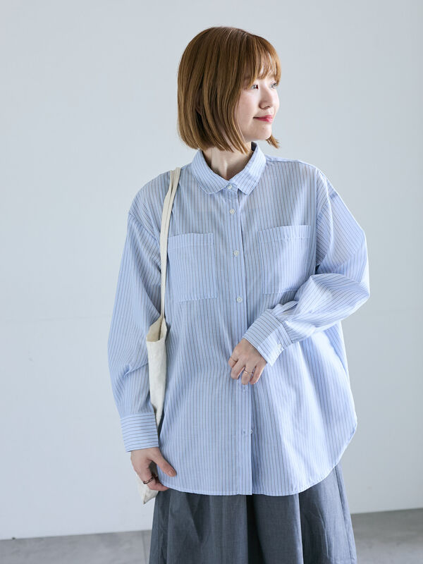 アソートレギュラーシャツ(ブルー)|Lugnoncure(ルノンキュール)通販