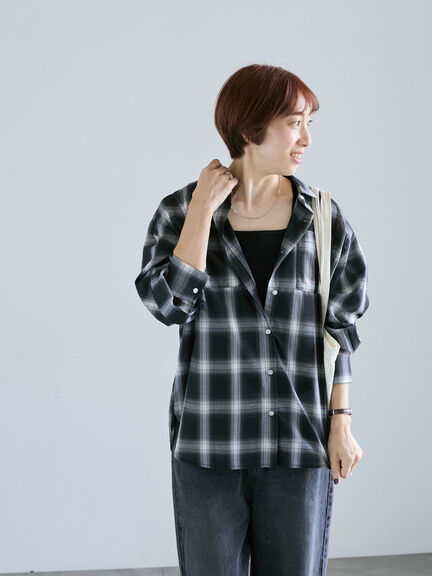 アソートレギュラーシャツ(オフホワイト/ブラック/ベージュ/ブルー)|Lugnoncure(ルノンキュール)通販