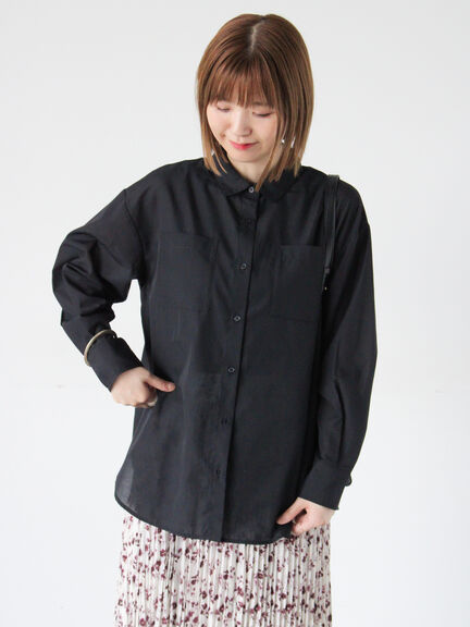 アソートレギュラーシャツ(オフホワイト/ブラック/ベージュ/ブルー)|Lugnoncure(ルノンキュール)通販