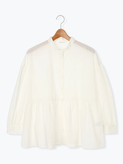 アソートペプラムブラウス(オフホワイト/ブラック/ベージュ/ブルー)|Lugnoncure(ルノンキュール)通販