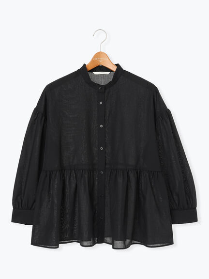 アソートペプラムブラウス(オフホワイト/ブラック/ベージュ/ブルー)|Lugnoncure(ルノンキュール)通販