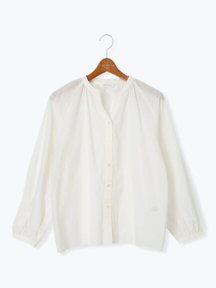 アソートスキッパーブラウス(オフホワイト/チャコールグレー/ベージュ/ブルー)|Lugnoncure(ルノンキュール)通販