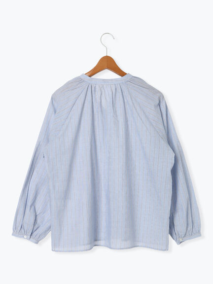 アソートスキッパーブラウス(オフホワイト/チャコールグレー/ベージュ/ブルー)|Lugnoncure(ルノンキュール)通販