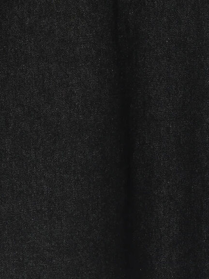 ノーカラーデニムジャケット《2025autumn catalog item》(ブラック/ネイビー)|Lugnoncure(ルノンキュール)通販