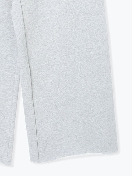 スウェットワイドパンツ《2025autumn catalog item》(グレー/チャコールグレー/ブラック)|Lugnoncure(ルノンキュール)通販