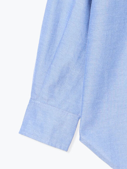 刺繍入りアソートオックスフォードシャツ《2025autumn catalog item》(グレー/ブルー/パープル)|Lugnoncure(ルノンキュール)通販