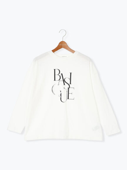 プリントアソートロングTシャツ(オフホワイト/シルバー/グレー/チャコールグレー)|Lugnoncure(ルノンキュール)通販