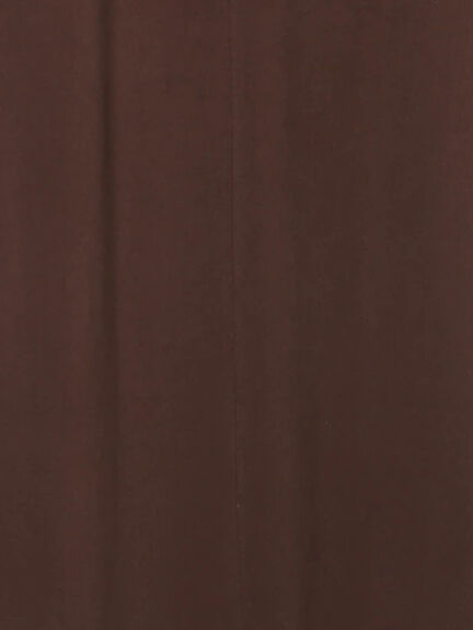 クルーネックロングワンピース(チャコールグレー/ブラウン)|Lugnoncure(ルノンキュール)通販