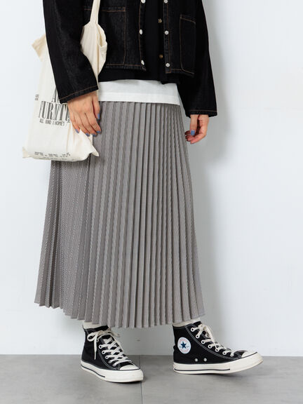 【選べる着丈】アソートプリーツスカート(オフホワイト/ブラック/ベージュ/ブラウン)|Lugnoncure(ルノンキュール)通販