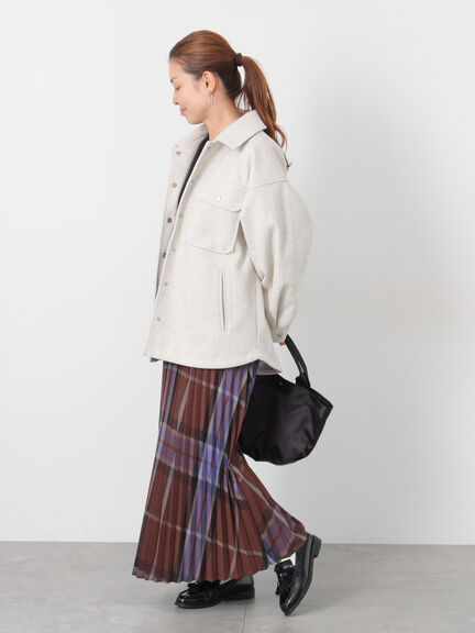 【選べる着丈】アソートプリーツスカート(オフホワイト/ブラック/ベージュ/ブラウン)|Lugnoncure(ルノンキュール)通販