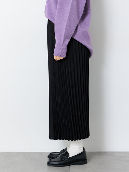 【選べる着丈】アソートプリーツスカート(オフホワイト/ブラック/ベージュ/ブラウン)|Lugnoncure(ルノンキュール)通販