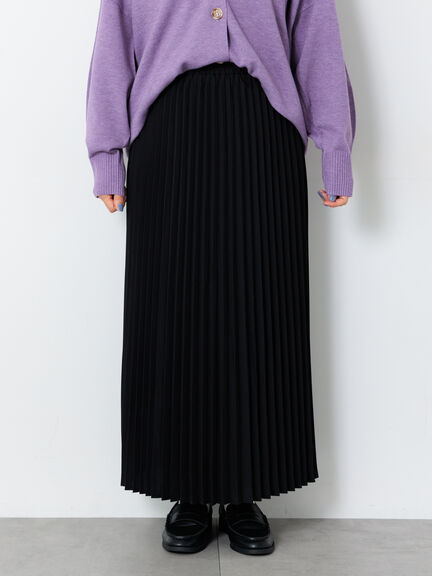 【選べる着丈】アソートプリーツスカート(オフホワイト/ブラック/ベージュ/ブラウン)|Lugnoncure(ルノンキュール)通販