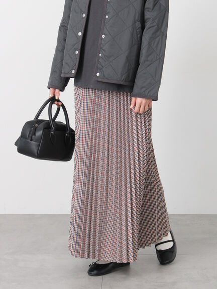 【選べる着丈】アソートプリーツスカート(オフホワイト/ブラック/ベージュ/ブラウン)|Lugnoncure(ルノンキュール)通販