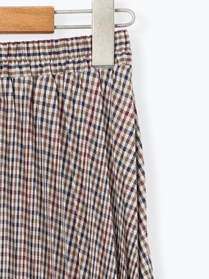 【選べる着丈】アソートプリーツスカート(オフホワイト/ブラック/ベージュ/ブラウン)|Lugnoncure(ルノンキュール)通販