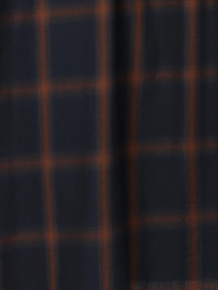 チェックオーバーシャツ(オフホワイト/ネイビー)|Lugnoncure(ルノンキュール)通販