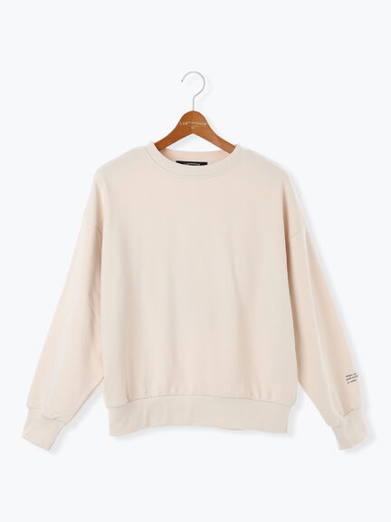 フラワープリントスウェットプルオーバー(グレー/ベージュ/パープル)|Lugnoncure(ルノンキュール)通販