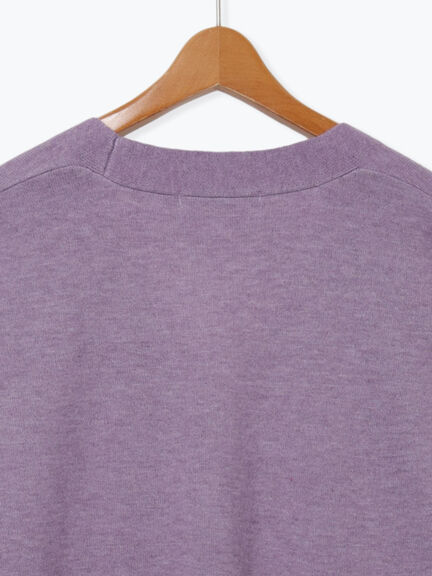 もちもちVネックリラックスカーディガン(グレー/レッド/ブルー/ネイビー/パープル)|Lugnoncure(ルノンキュール)通販