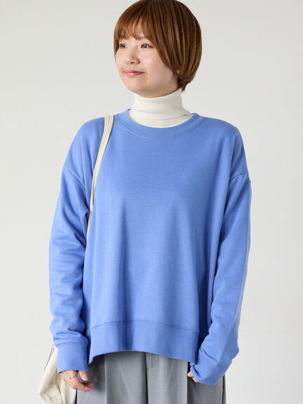 リラックス裏毛スウェット(グレー/チャコールグレー/ブルー/キナリ)|Lugnoncure(ルノンキュール)通販