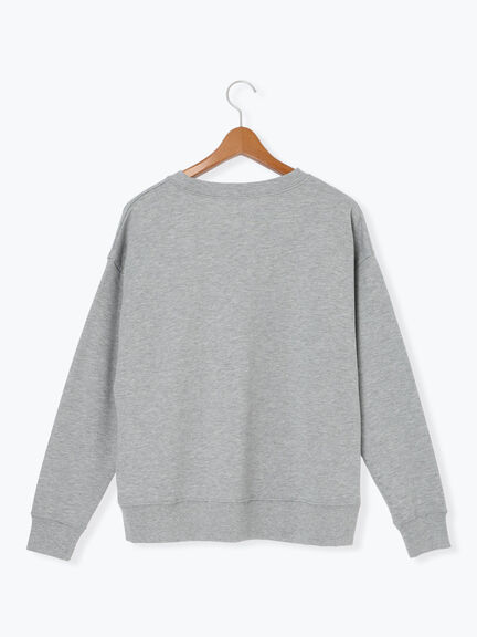 リラックス裏毛スウェット(グレー/チャコールグレー/ブルー/キナリ)|Lugnoncure(ルノンキュール)通販