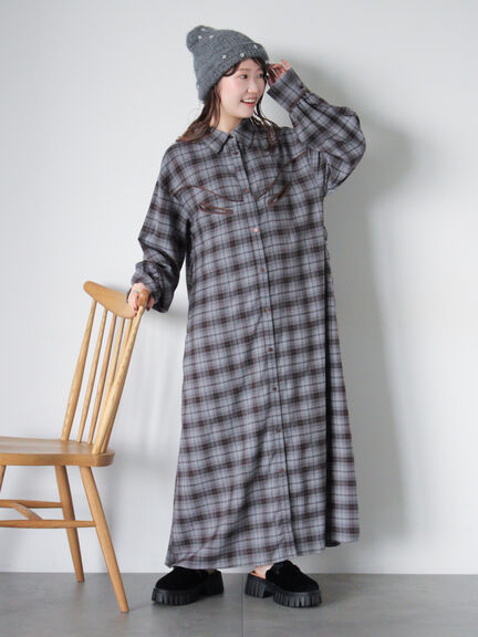 ビジュー付きニットキャップ(グレー/ブラック/キナリ)|ehka sopo(エヘカソポ)通販