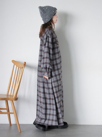 ビジュー付きニットキャップ(グレー/ブラック/キナリ)|ehka sopo(エヘカソポ)通販