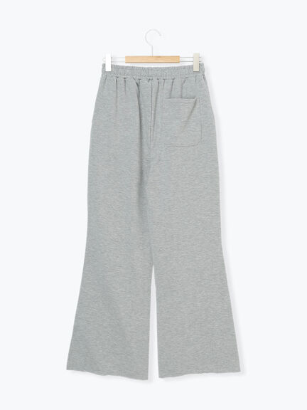 フレアスウェットパンツ(グレー/ブラウン/キナリ)|ehka sopo(エヘカソポ)通販