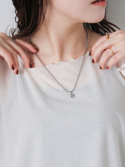 ◎シアーメローカットソー(オフホワイト/ブラック/ベージュ)|ehka sopo(エヘカソポ)通販