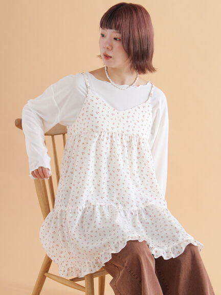 ◎シアーメローカットソー(オフホワイト/ブラック/ベージュ)|ehka sopo(エヘカソポ)通販