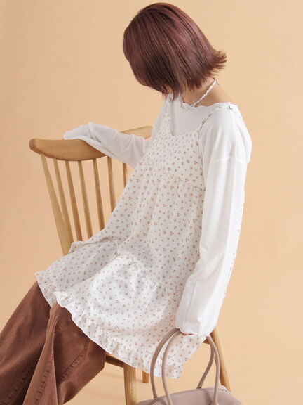 ◎シアーメローカットソー(オフホワイト/ブラック/ベージュ)|ehka sopo(エヘカソポ)通販