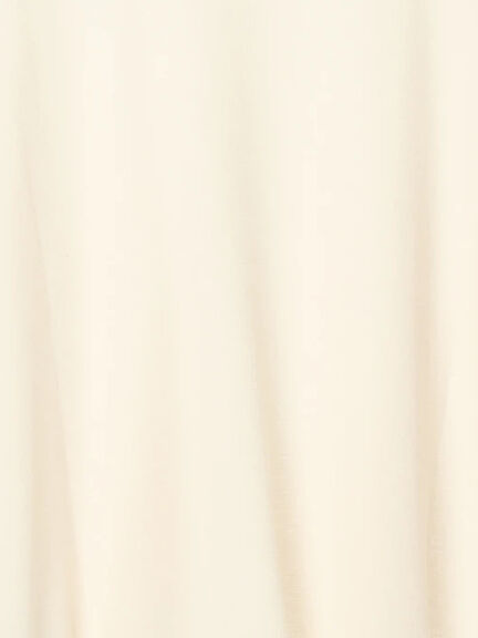 ◎シアーメローカットソー(オフホワイト/ブラック/ベージュ)|ehka sopo(エヘカソポ)通販