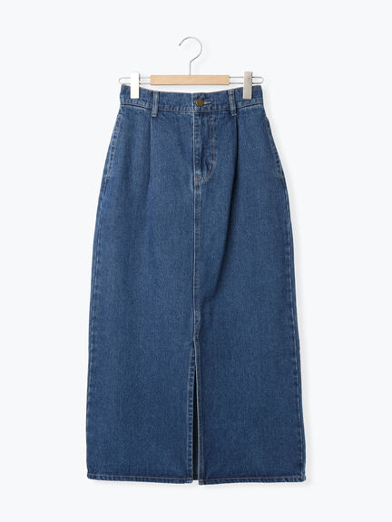 ◎デニムスカート(サックスブルー/ブルー/ネイビー)|ehka sopo(エヘカソポ)通販