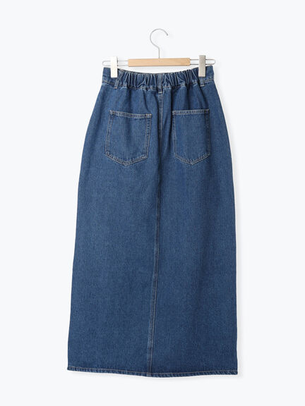 ◎デニムスカート(サックスブルー/ブルー/ネイビー)|ehka sopo(エヘカソポ)通販