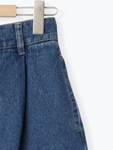 ◎デニムスカート(サックスブルー/ブルー/ネイビー)|ehka sopo(エヘカソポ)通販