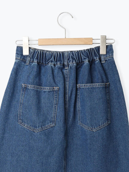 ◎デニムスカート(サックスブルー/ブルー/ネイビー)|ehka sopo(エヘカソポ)通販