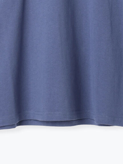 アソートプリントロンT(オフホワイト/チャコールグレー/ベージュ/ダークオレンジ/ブルー)|Samansa Mos2 blue(サマンサモスモス ブルー)通販