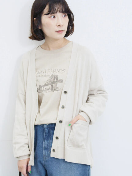 アソートプリントロンT(オフホワイト/チャコールグレー/ベージュ/ダークオレンジ/ブルー)|Samansa Mos2 blue(サマンサモスモス ブルー)通販