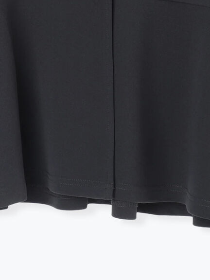 ペプラムベスト(セットアップ可)(グレー/チャコールグレー/ブラウン/カーキ)|Samansa Mos2 blue(サマンサモスモス ブルー)通販