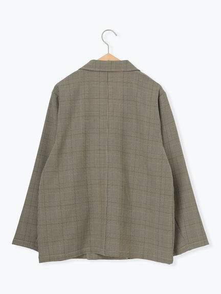 アソートダブルジャケット(チャコールグレー/ベージュ/ブラウン/カーキ)|Samansa Mos2 blue(サマンサモスモス ブルー)通販