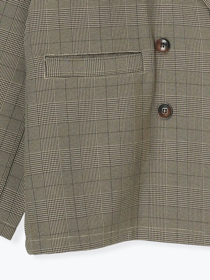 アソートダブルジャケット(チャコールグレー/ベージュ/ブラウン/カーキ)|Samansa Mos2 blue(サマンサモスモス ブルー)通販