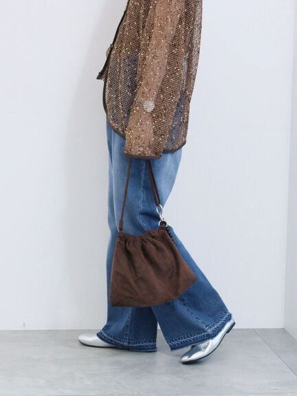 【ECO DENIM 】 フレアパンツ(チャコールグレー/ブルー/ネイビー)|Samansa Mos2 blue(サマンサモスモス ブルー)通販