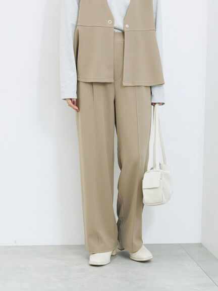 ストレートパンツ(セットアップ可)(グレー/チャコールグレー/ブラウン/カーキ)|Samansa Mos2 blue(サマンサモスモス ブルー)通販