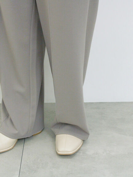 ストレートパンツ(セットアップ可)(グレー/チャコールグレー/ブラウン/カーキ)|Samansa Mos2 blue(サマンサモスモス ブルー)通販