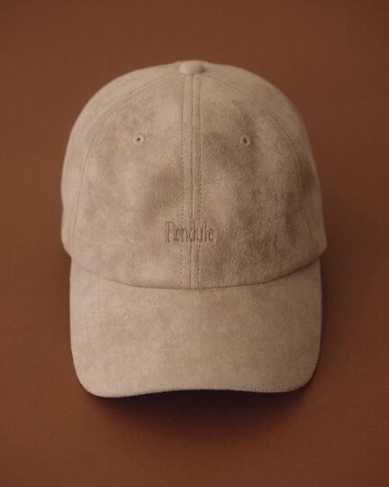 スエードロゴ刺繍キャップ(ブラック/ライトベージュ/ブラウン)|Samansa Mos2 blue(サマンサモスモス ブルー)通販