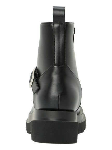 エンジニアブーツ(ブラック/ダークブラウン)|Samansa Mos2 blue(サマンサモスモス ブルー)通販