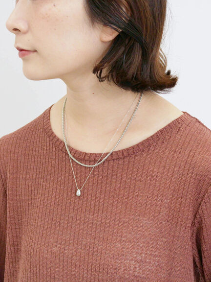 シアーリブロンT(ブラック/ブラウン/キナリ)|Samansa Mos2 blue(サマンサモスモス ブルー)通販