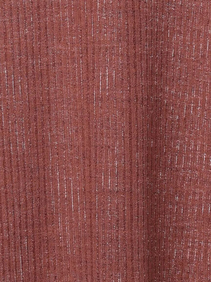 シアーリブロンT(ブラック/ブラウン/キナリ)|Samansa Mos2 blue(サマンサモスモス ブルー)通販