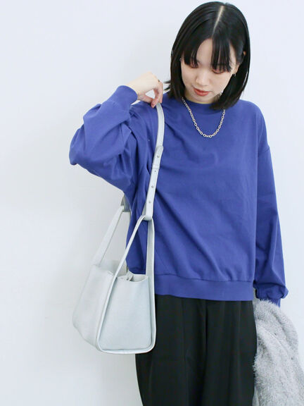 ポーチ付2WAYスクエアバッグ(シルバー/ブラック/ライトベージュ)|Samansa Mos2 blue(サマンサモスモス ブルー)通販