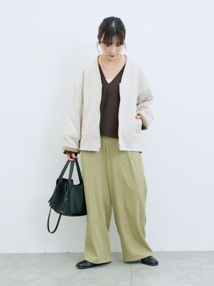 ポーチ付2WAYスクエアバッグ(シルバー/ブラック/ライトベージュ)|Samansa Mos2 blue(サマンサモスモス ブルー)通販