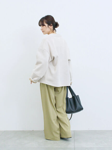 ポーチ付2WAYスクエアバッグ(シルバー/ブラック/ライトベージュ)|Samansa Mos2 blue(サマンサモスモス ブルー)通販