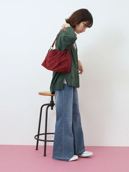 マルチスタイルVネックカーディガン(ブラック/ライトベージュ/オレンジ/モカ/グリーン)|Samansa Mos2 blue(サマンサモスモス ブルー)通販